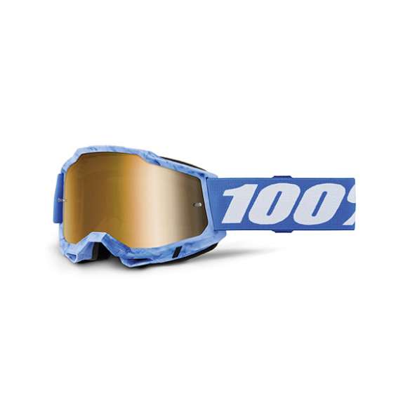 100% Accuri 2 Mission Maschera Da Sci/Snowboard: Lente A Specchio Argento, Anti-appannamento