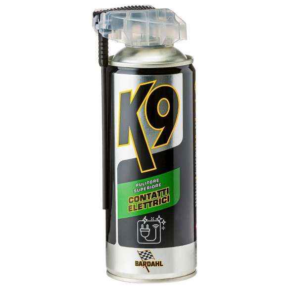 Bardahl K9 644 - Pulitore per Contatti Elettrici Superiore, Spray Contatti  Elettrici, Detergente per Materiale Elettrico, Lubrificante Spray per  Eliminare Grasso, Olio, Polvere e umidità