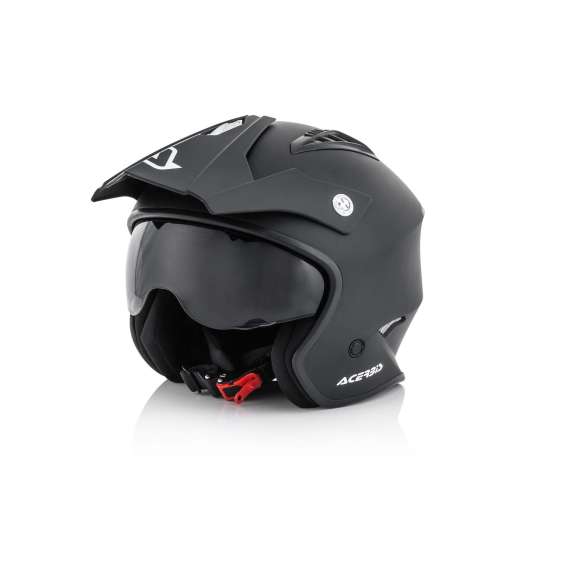 Acerbis Casco DemiJet Aria Acerbis Nero Opaco Taglia Size XS 