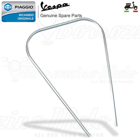 BORDO SCUDO PIAGGIO VESPA PX 125/150/200 CIF PIAGGIO IN ALLUMINIO 
