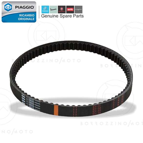 Cinghia Di Trasmissione Per Vespa ET2 50-100 Cc – Ricambio 478954, 72x18x9 Mm, In Gomma E Fibra