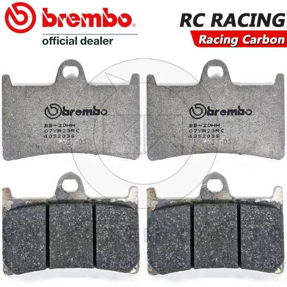 PASTIGLIE FRENO ANTERIORI BREMBO SINTERIZZATE PER YAMAHA 125 YZF-R 2008