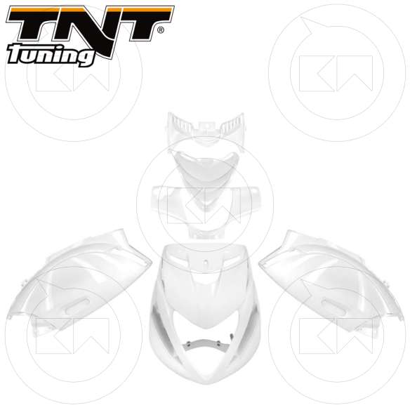 T4Tune 361650 Kit carene nere Zip Sp E2 2006-2014 (7 pz
