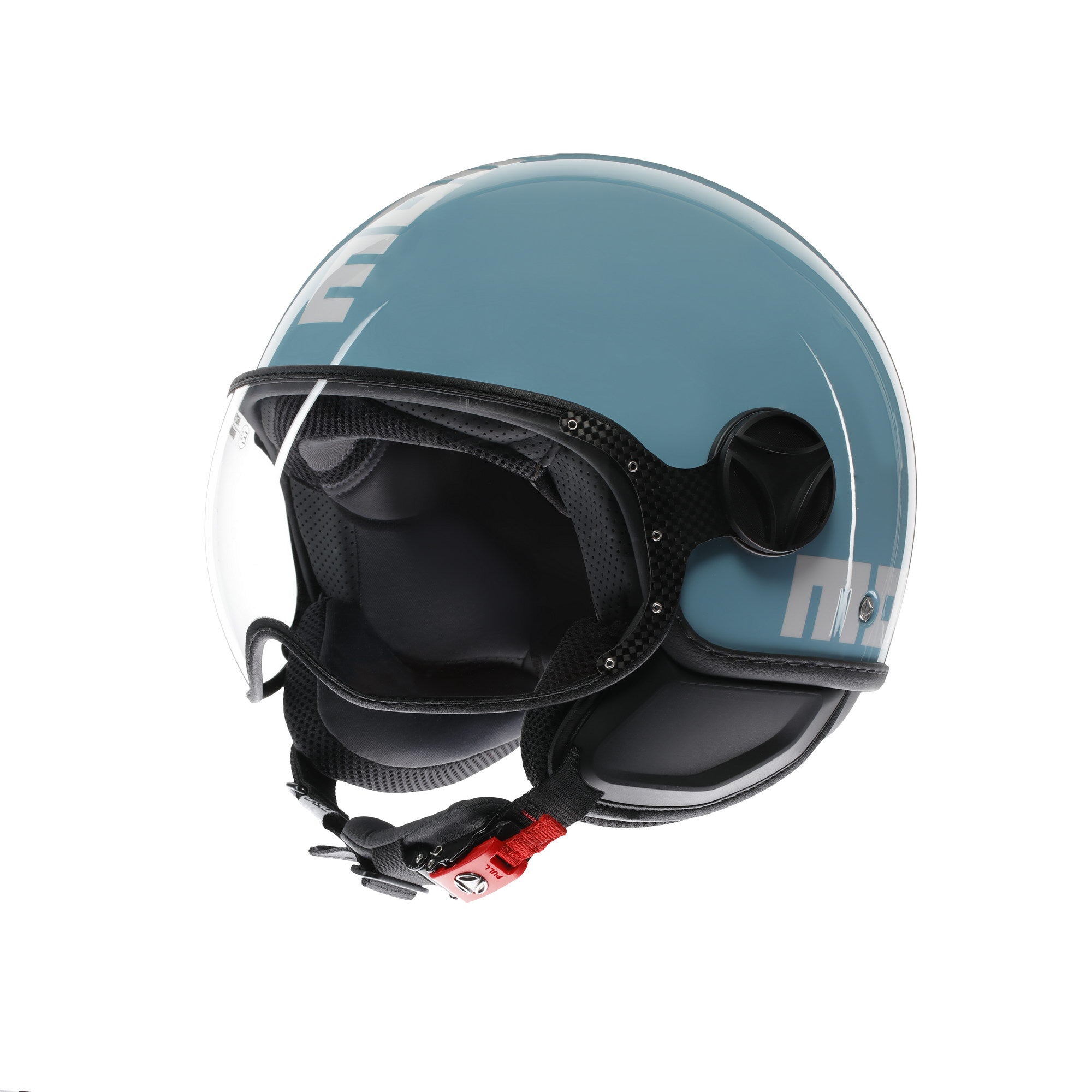 Casco MOMO DESIGN FGTR Classic E2206 Jet Candy SKY BLUE/WHITE 008