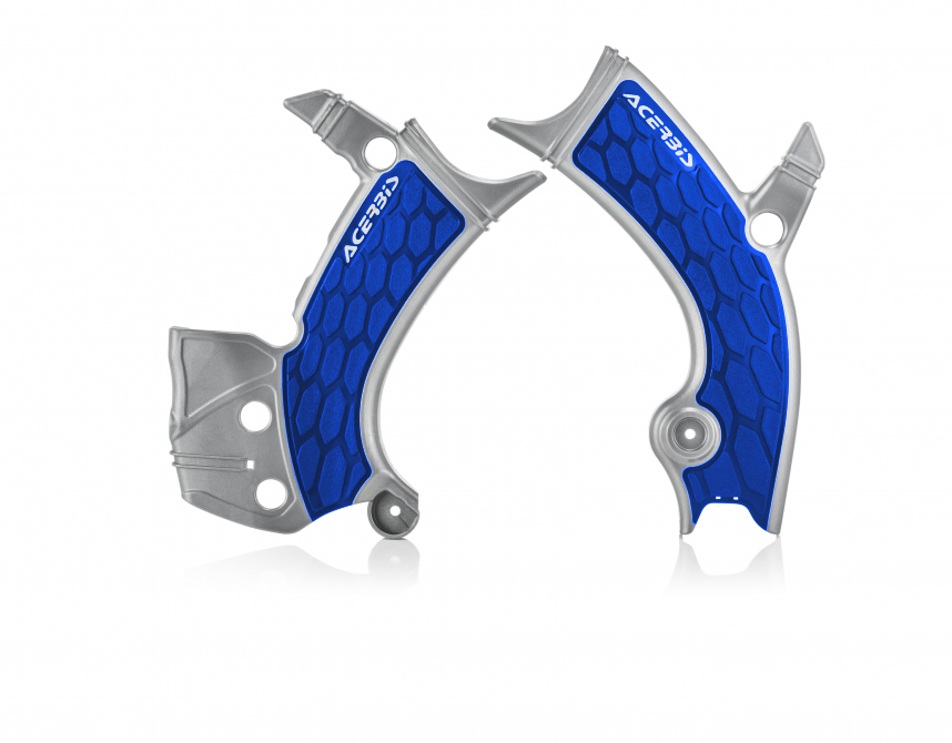 ACERBIS PARATELAIO X-GRIP PER YAMAHA ARGENTO/BLU YAMAHA WR 250 F 2020-2024 0023093.218