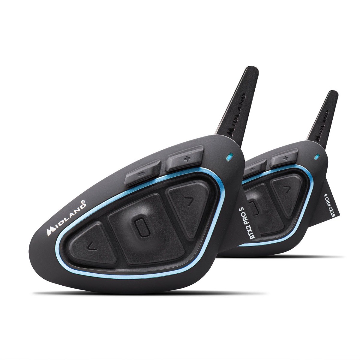 MIDLAND BTX2 PRO S LR Doppio interfono moto bluetooth auricolare casco