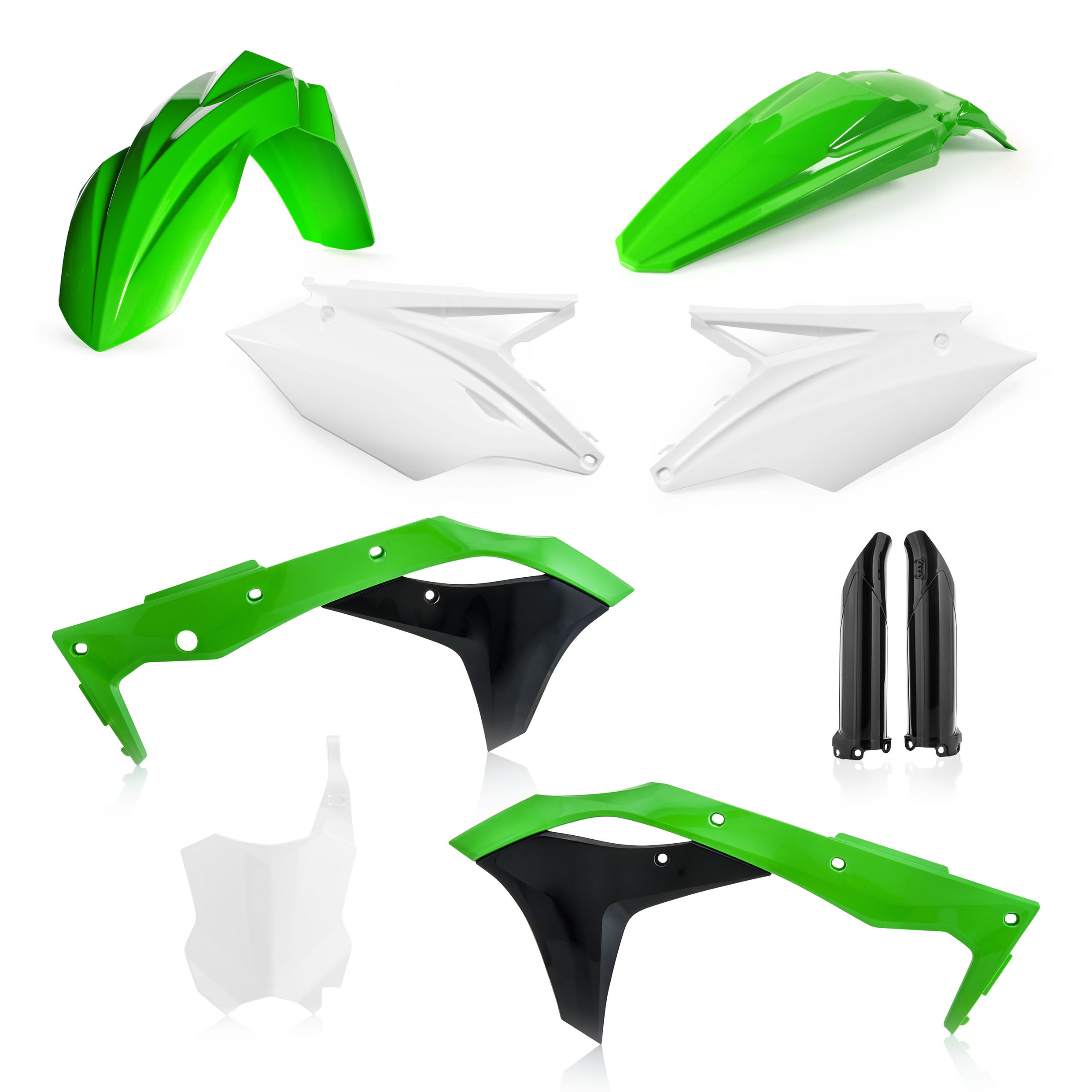 ACERBIS KIT CARENE PLASTICHE PER KAWASAKI ORIGINALE KAWASAKI KX 250 4T 2020 0022985.553