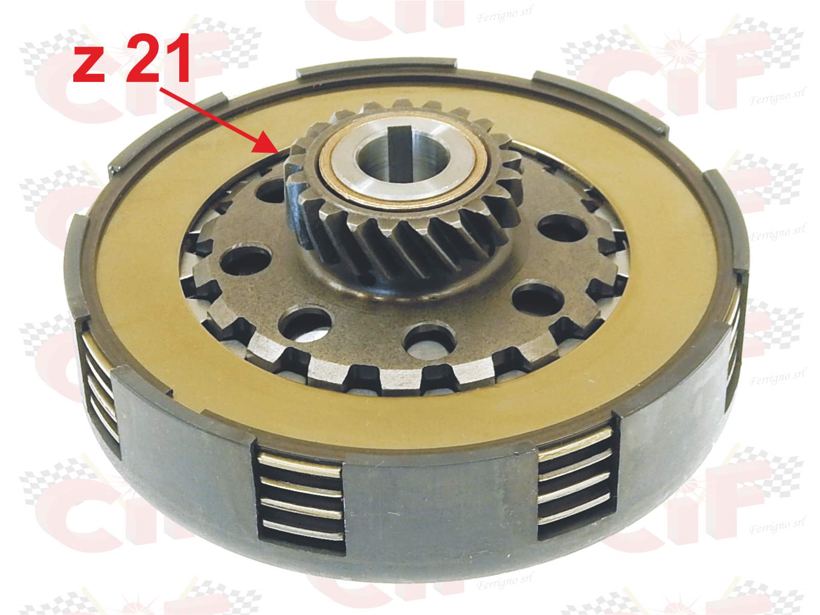 FRIZIONE COMPLETA Z21 VESPA PX 150 FRENO A DISCO 2867635