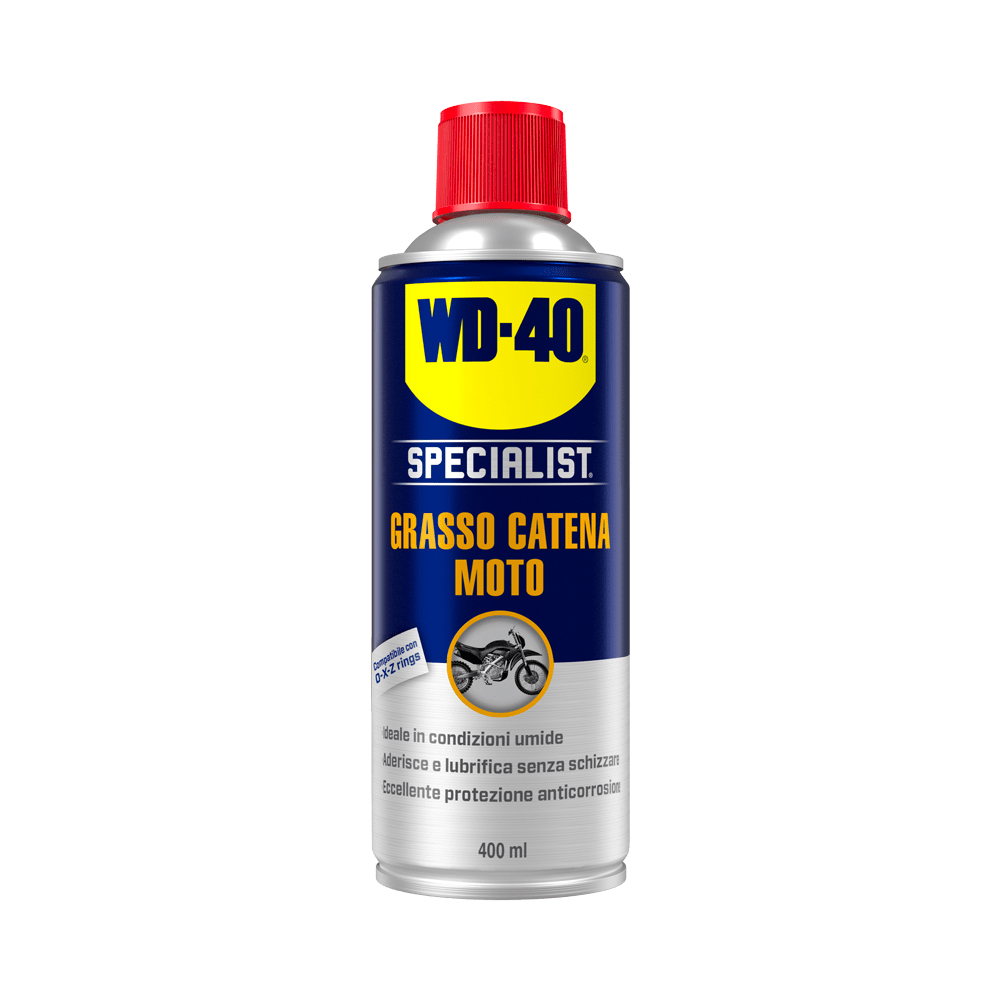 Wd-40 Specialist Moto Grasso Catena lubrificante Moto Off-Road Spray 400 ml Trasparente