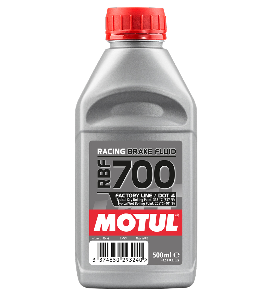 MOTUL RBF 700 FACTORY LINE RACING DOT 4 OLIO FLUIDO FRENI 100% SINTETICO AUTO MOTO