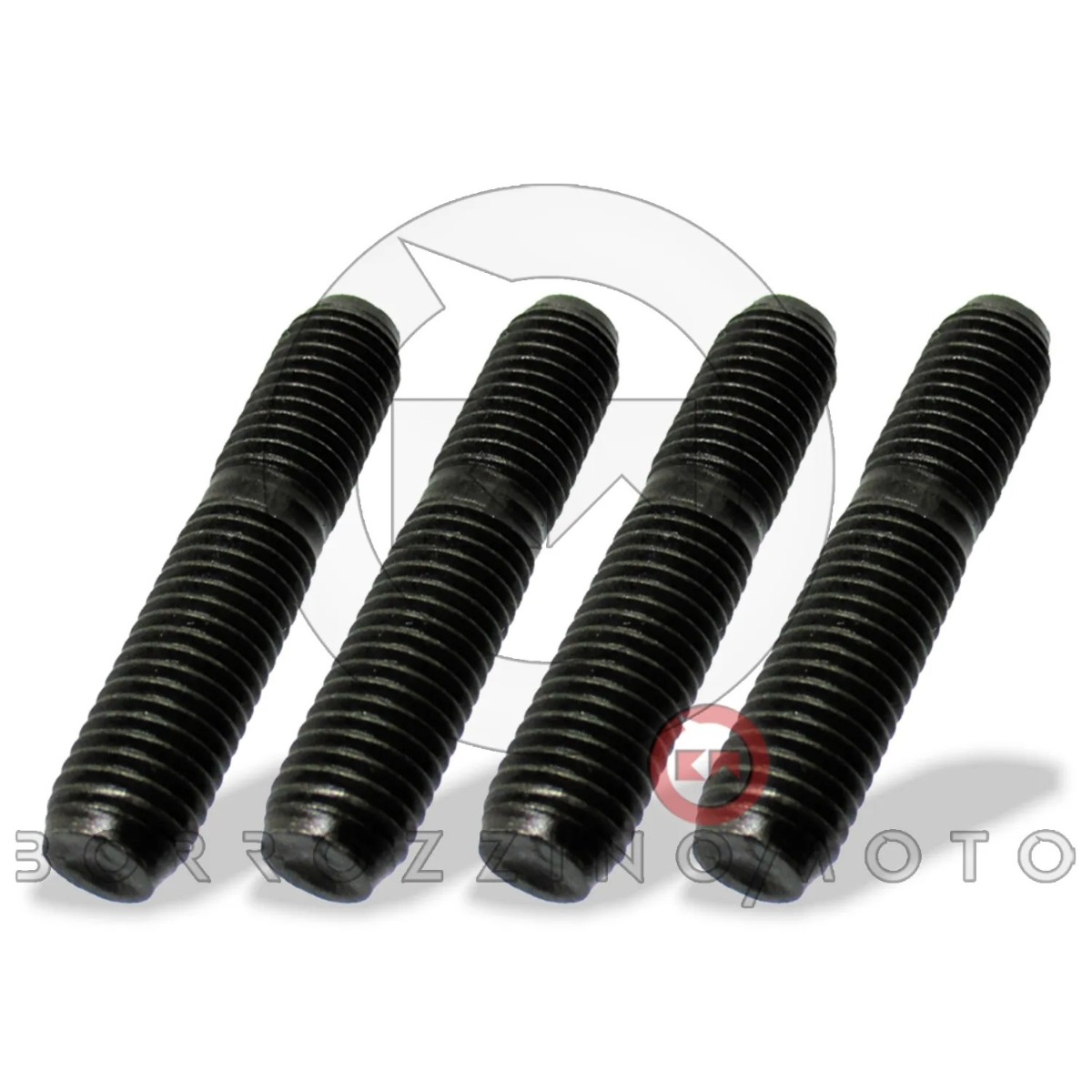 KIT 4 PRIGIONIERI PERNI CILINDRO MOTORE PER VESPA 50 SPECIAL L R N