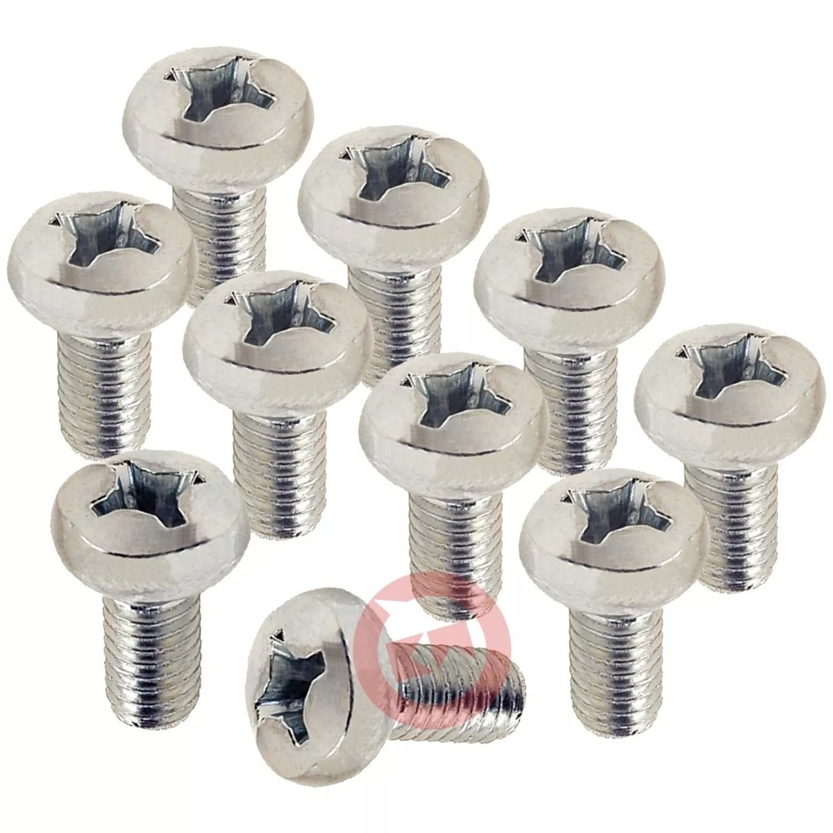 10pz VITI MONTAGGIO COPRIVENTOLA TAGLIO A CROCE per VESPA 50 SPECIAL L R N PK 50