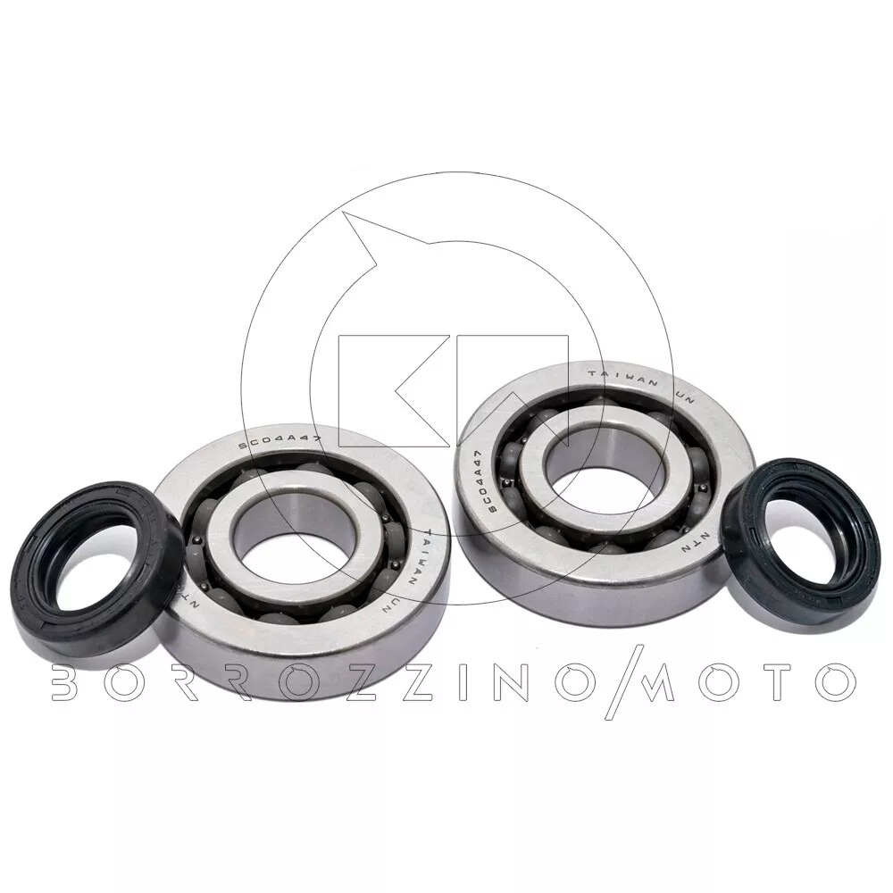 KIT NTN CUSCINETTI E PARAOLI ALBERO MOTORE PIAGGIO ZIP 50 2T / 2000