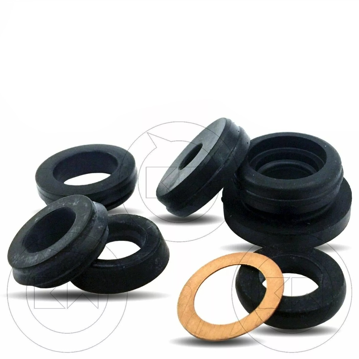 KIT GOMMINI REVISIONE POMPA FRENO ORIGINALE PIAGGIO APE FL FL2 FL3 RST MIX 50
