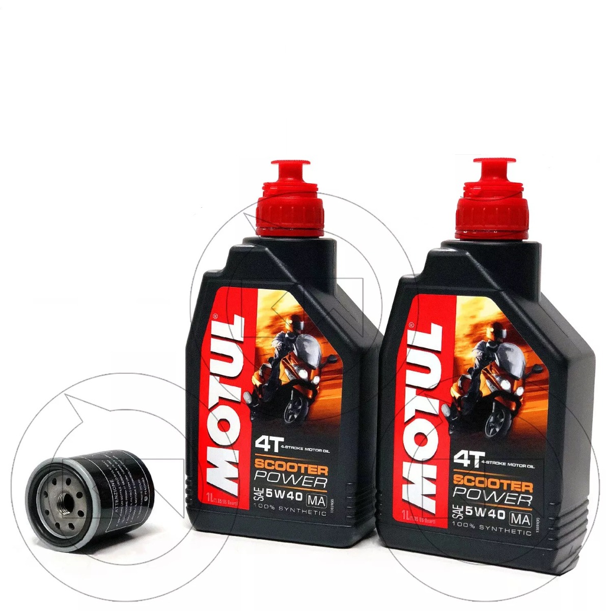 TAGLIANDO 2Lt OLIO MOTUL 5w40 + FILTRO PIAGGIO BEVERLY 500/BEVERLY ie 400/BEVERLY TOURER 400