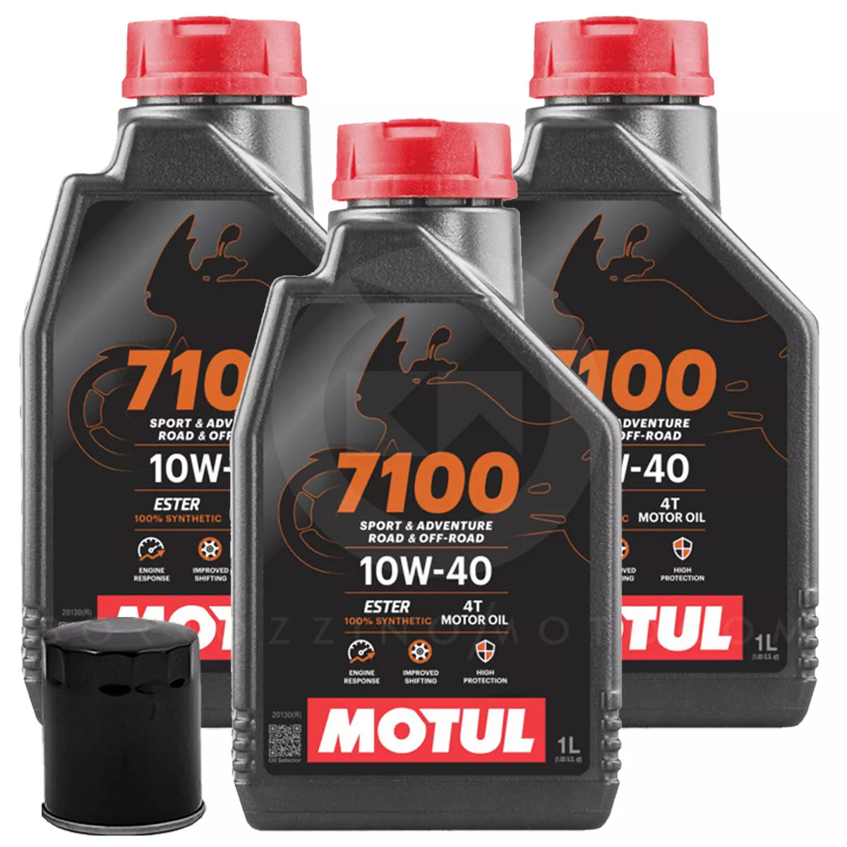 TAGLIANDO 3L OLIO MOTUL 7100 10W40 + FILTRO YAMAHA T-MAX 500 2001-2010/TMAX 530 ie 2012-2016