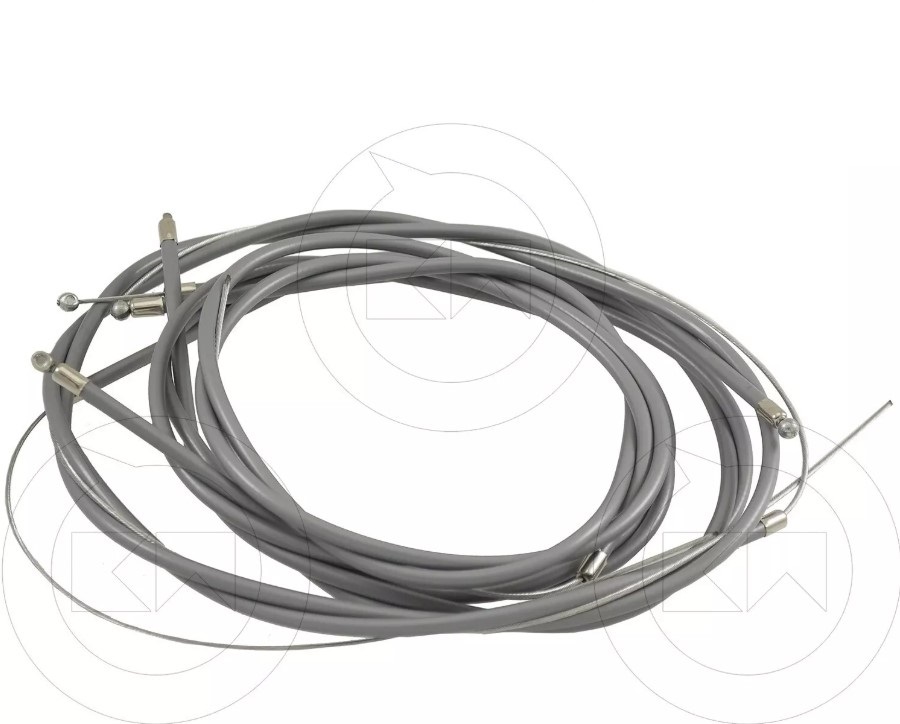 KIT CAVI GUAINA TRASMISSIONE COMPLETO FRENO ANTERIORE POSTERIORE PIAGGIO CIAO 50