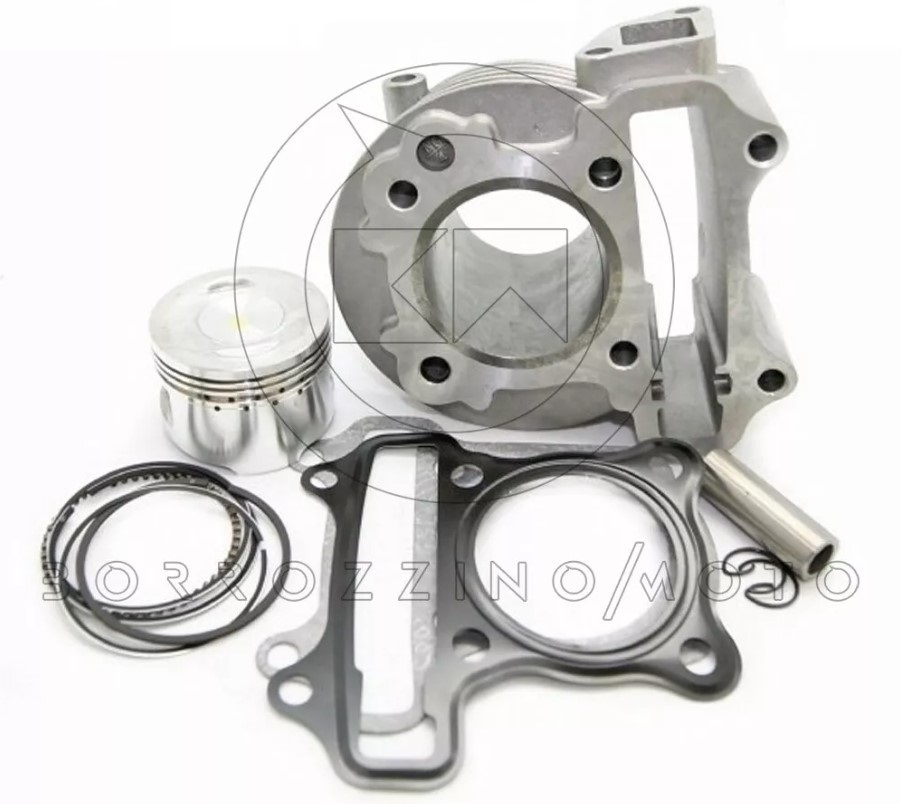 KIT GRUPPO TERMICO CILINDRO PISTONE 80cc D. 47 PER KYMCO AGILITY 4T R16 50 2008