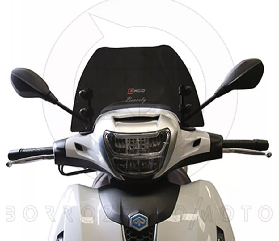 CUPOLINO PARABREZZA FACO BASSO FUME’ SCURO PER PIAGGIO BEVERLY 300-400 HPE 2021
