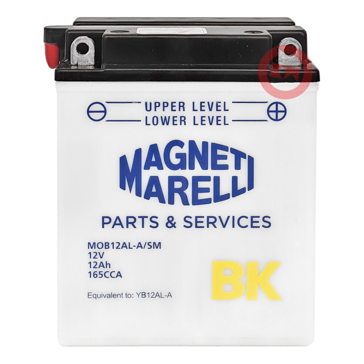 Batteria Magneti Marelli 12V 12Ah YB12AL-A2 Spunto 165A