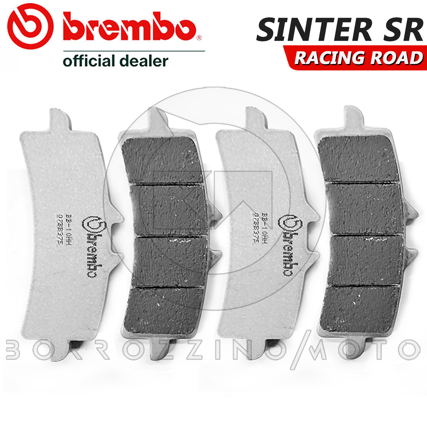 Pastiglie Freno Anteriori Brembo Racing M497Z04 - Per Panigale V4, Streetfighter S, 1198, 1199 - 5