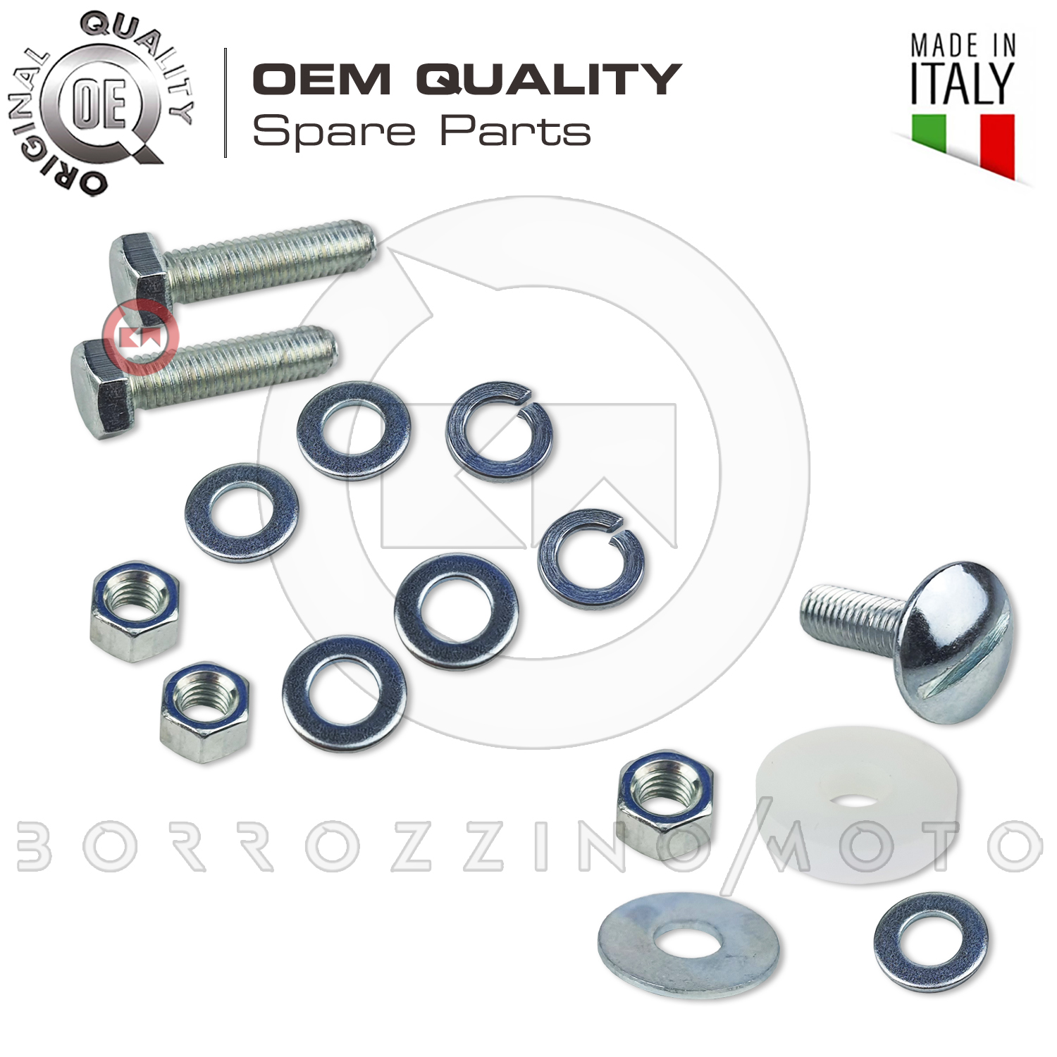 Kit Viti Di Fissaggio Forcella Anteriore In Acciaio Per Scooter Elettrico 4Pro - Ricambio Originale Leggero (20g)
